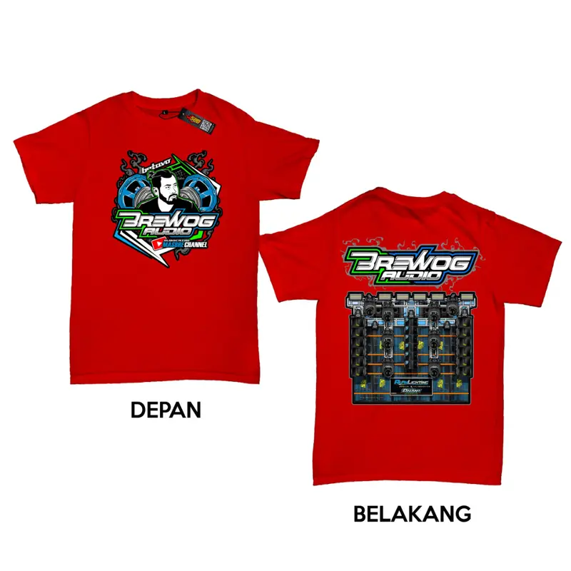 KAOS ANAK-ANAK Baju Kaos Sound System Anak Brewog Audio Sound Horeg Team Sotok Katun | Sound Balap Blitar 5