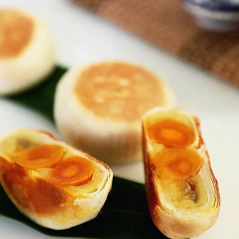 Bánh bía mini  đặc sản sóc trăng. , gói 5 chiếc, tổng khối lượng 100gr 2