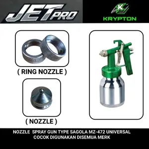 Jetpro Mata Nozzle spray Gun sagola type 472 (-) ( universal cocok digunakan disemua merk )