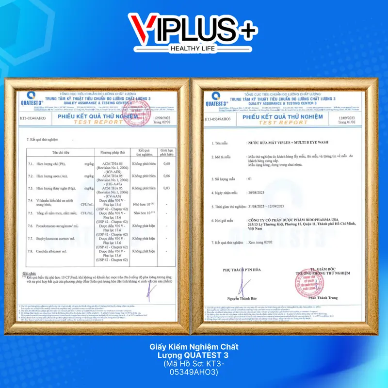 [MUA 2 TẶNG 1] VIPLUS+ Nước Rửa Mắt Multi B Eye Wash 300ml - Bổ Sung Độ Ẩm & Vitamin Cho Mắt - Hỗ Trợ Làm Sạch Dưỡng Ẩm Lens - Chăm Sóc Mắt Hiệu Quả 6