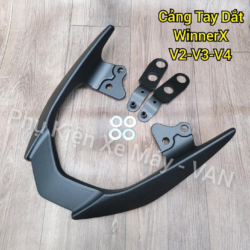 Cảng Tay Dắt Sau Xe WINNER X V2-V3-V4 Nhôm Đúc Kiểu Dáng WINNER V1