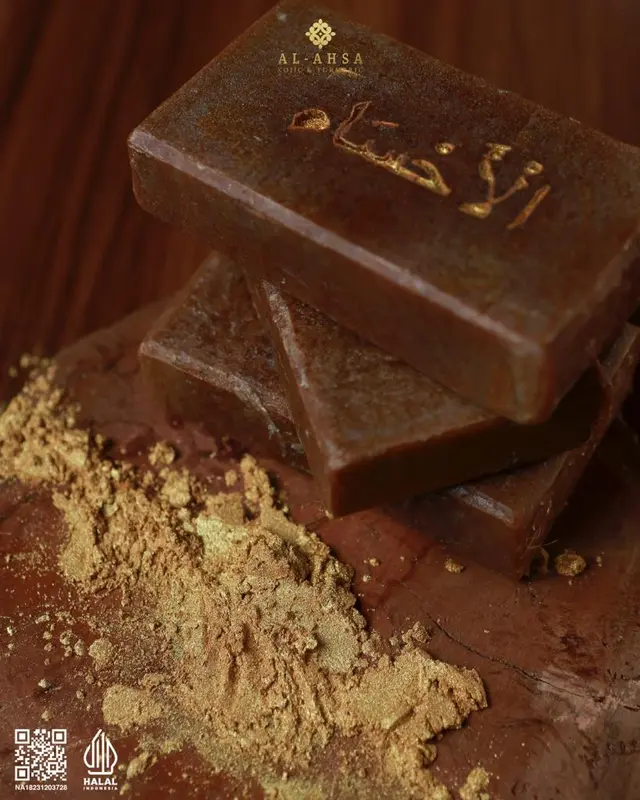 SABUN AL AHSA TURMERIC PEMUTIH KULIT WAJAH DAn BADAN 1
