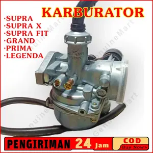 KARBURATOR ASSY SUPRA X/GRAND/SUPRA FIT LAMA  BAWAAN MOTOR HONDA SUPRA/GRAND KEIHIN JAPAN KARBURATOR STANDARD SUPRA FIT - SUPRA X - GRAND
