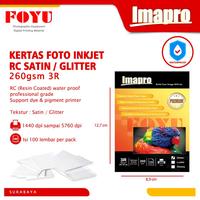 Gambar Kertas Foto Inkjet Imapro Professional RC Satin Glitter 260gsm 3R Camera dari Foyu Photo Kota Administrasi Jakarta Selatan 1 Tokopedia