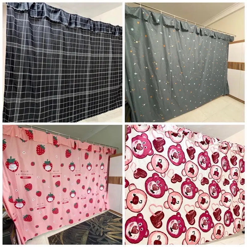 Rido Rèm Che Nắng Cotton Poly Đa Năng - Ngăn Phòng Hiệu Quả 1