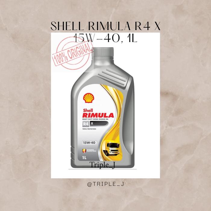 Jual Shell Rimula R4X - 1 Liter - Kota Surabaya - Aneka Lumas Surabaya ...