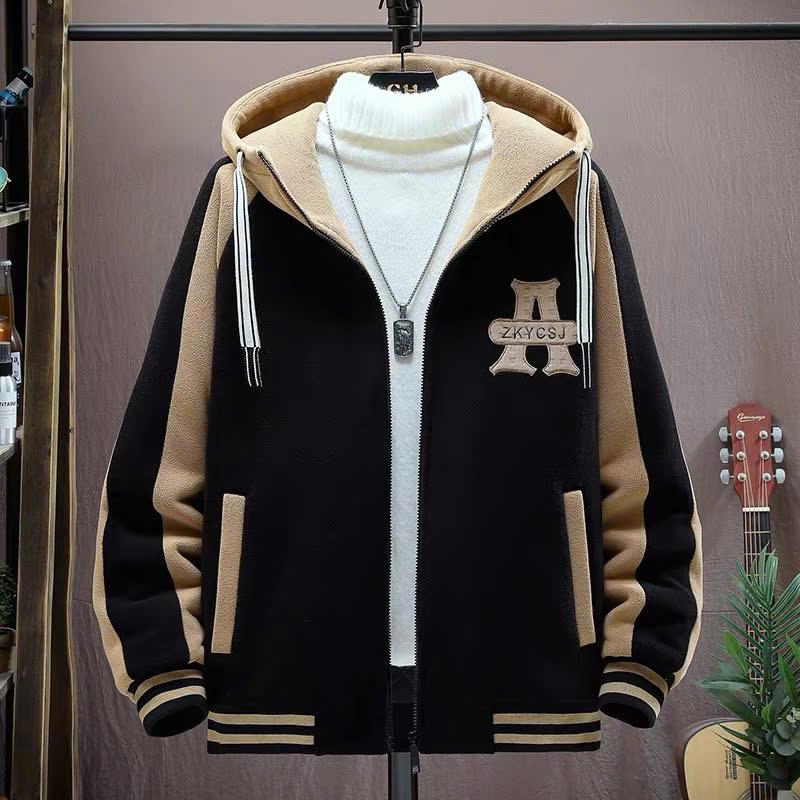 Áo Khoác Hoodie Cho Nam Chất Nỉ Ngoại Mềm Mịn Phong Cách Basic Trẻ Trung Mặc Chống Nắng Đi Chơi