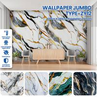 Gambar Wallpaper Dinding Motif Vinyl Marble Foam Roll Sticker Kamar Dekorasi 120CM X 280CM - ZY27-280cm dari inovasi wallpaper Kota Administrasi Jakarta Barat 3 Tokopedia