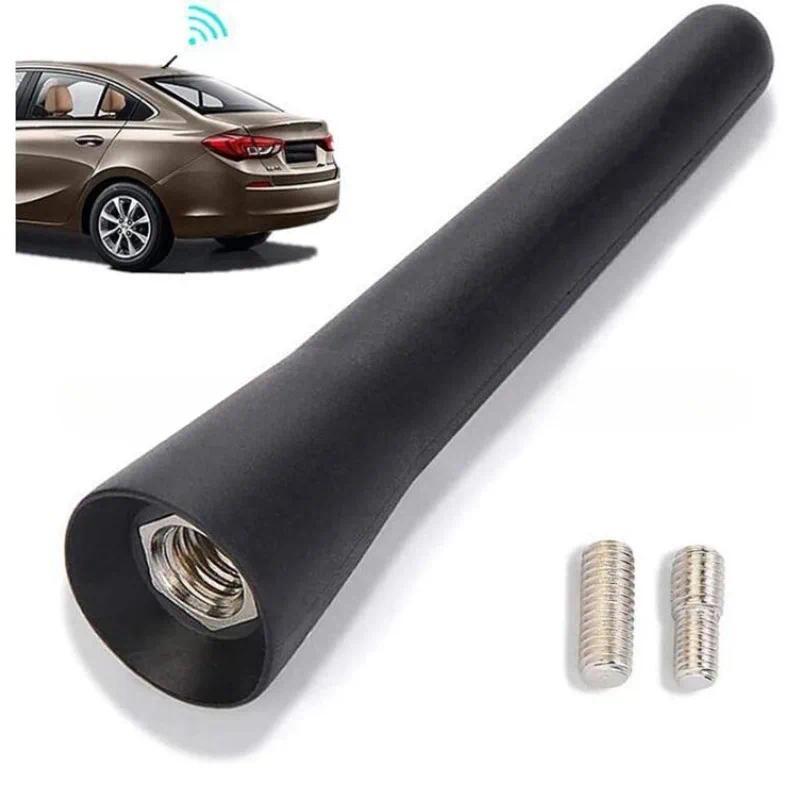 Product Introduction of Strong Radio Roof Mount FM AM DAB Black 6.5cm Length Auto Universal with Screws Car Antenna Mini Short Vehicle Accessories 27