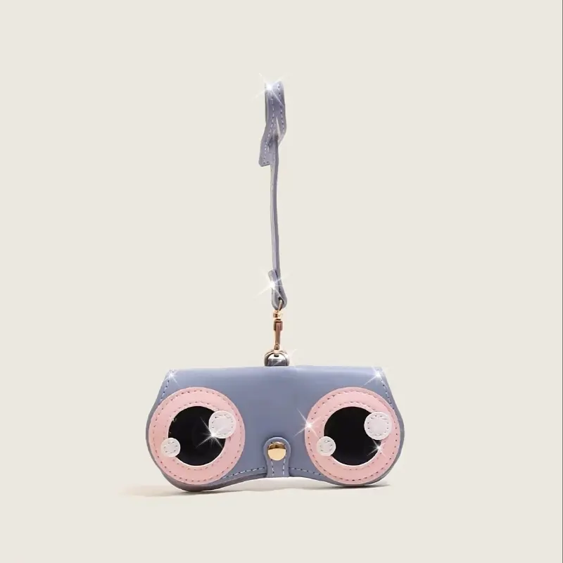 [Cute Animal Glasses Case] Portable Animal-Shaped Glasses Case | Cute Storage Bag for Myopia and Fashion Glasses 0