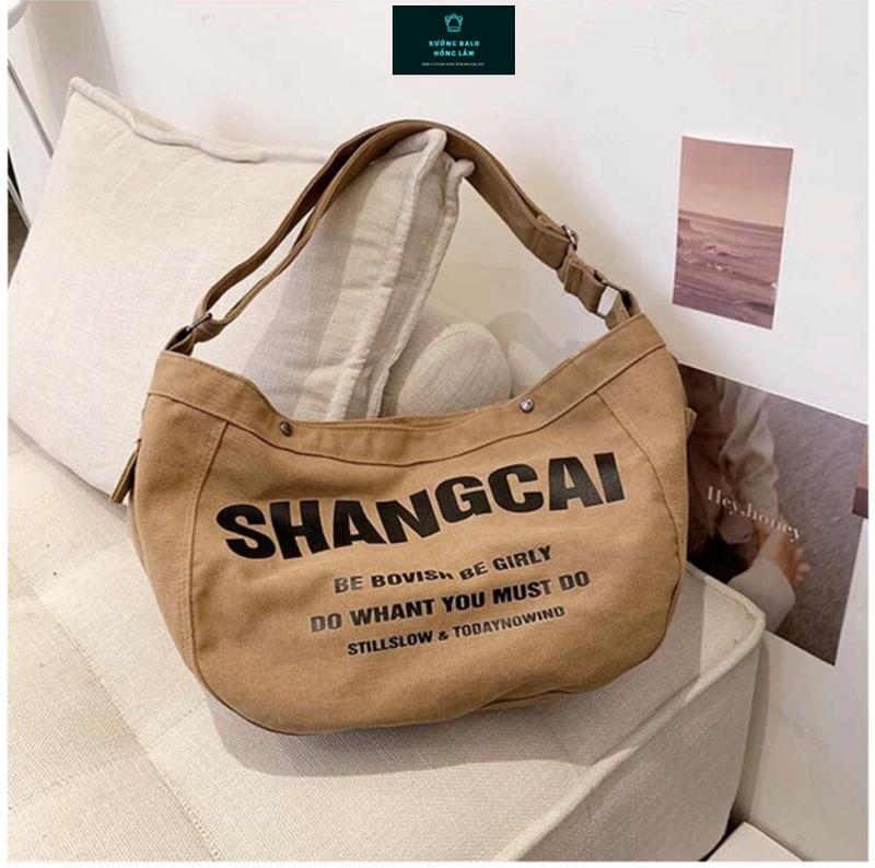 TÚI ĐEO CHÉO SIZE LỚN - CHÉO ĐI HỌC ĐI CHƠI VỪA SÁCH VỞ A4, LAPTOP - xuongbalohonglam