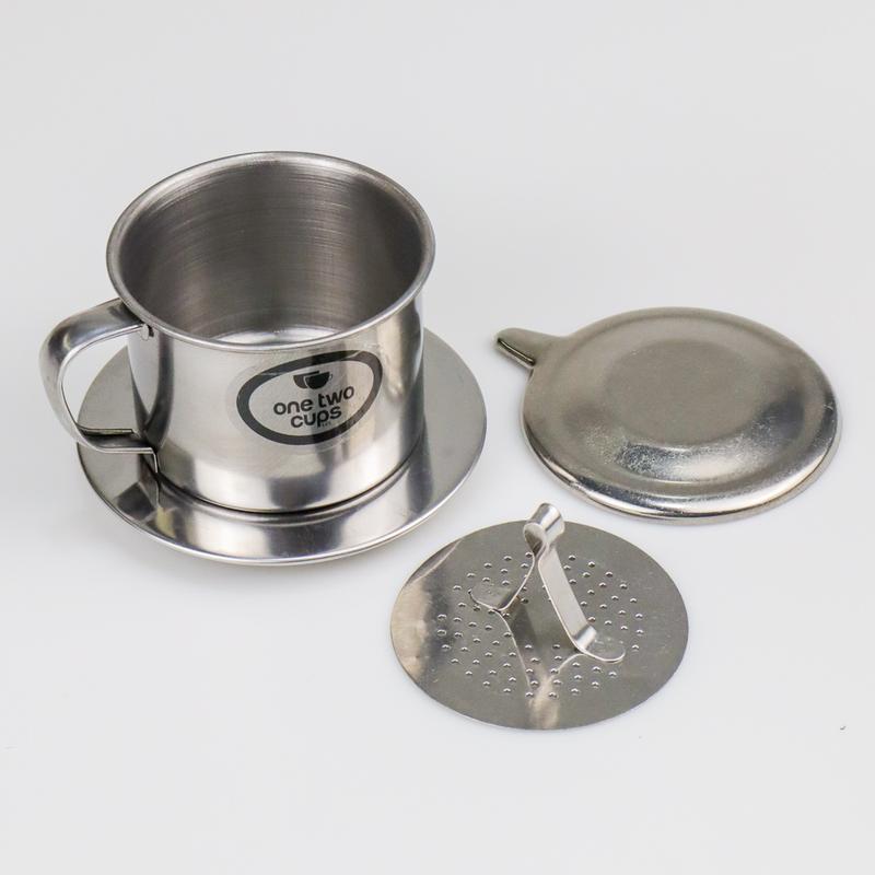 Vietnam Drip Coffee Filter Pot Saringan Kopi 8Q 180ml - LC1 - Silver 6
