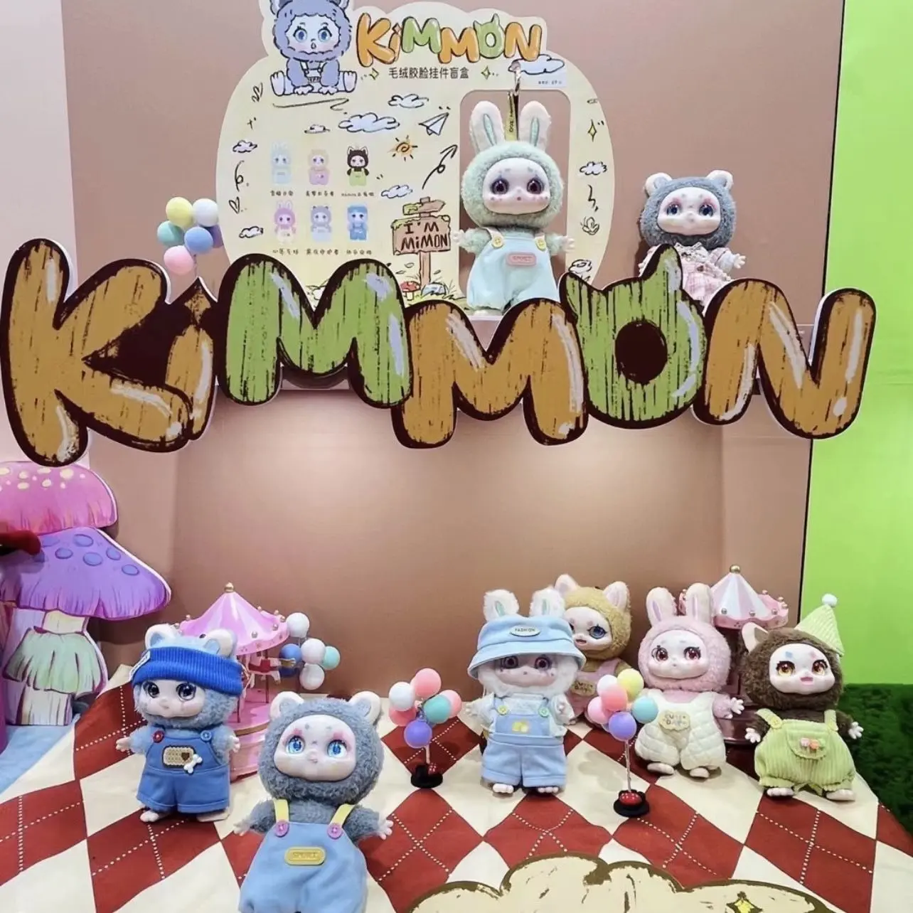 กล่องตาบอดตุ๊กตาสิ่งมีชีวิต, Kimmon Qimeng, ทำด้วยมือ, ของเล่นแฟชั่น, สาวน่ารัก, ของขวัญปีใหม่, ตกแต่ง