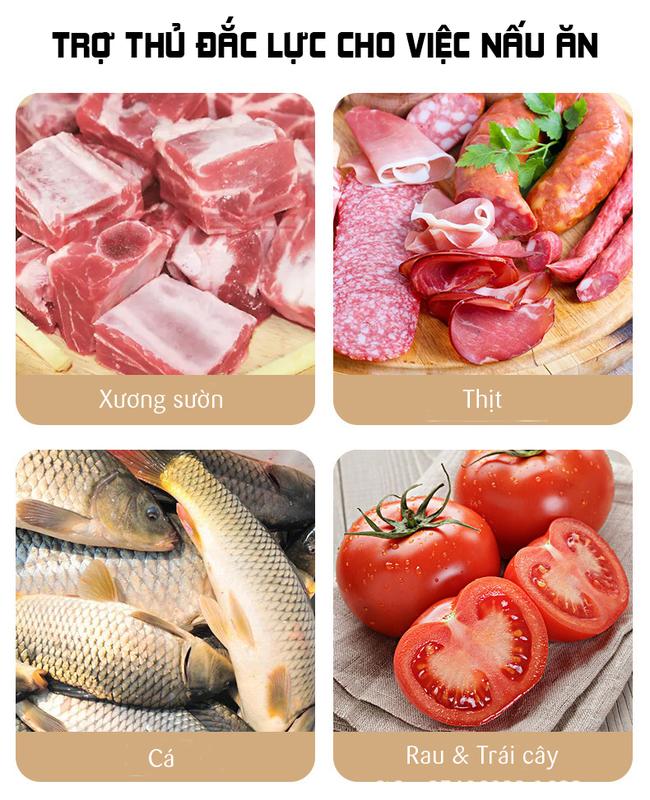 Dao Chặt Thái Vân Búa Cao Cấp - Lưỡi Thép Không Gỉ - Cắt Mịn Chặt Gọn - Dao chặt thái gia đình - Dao vân búa 6