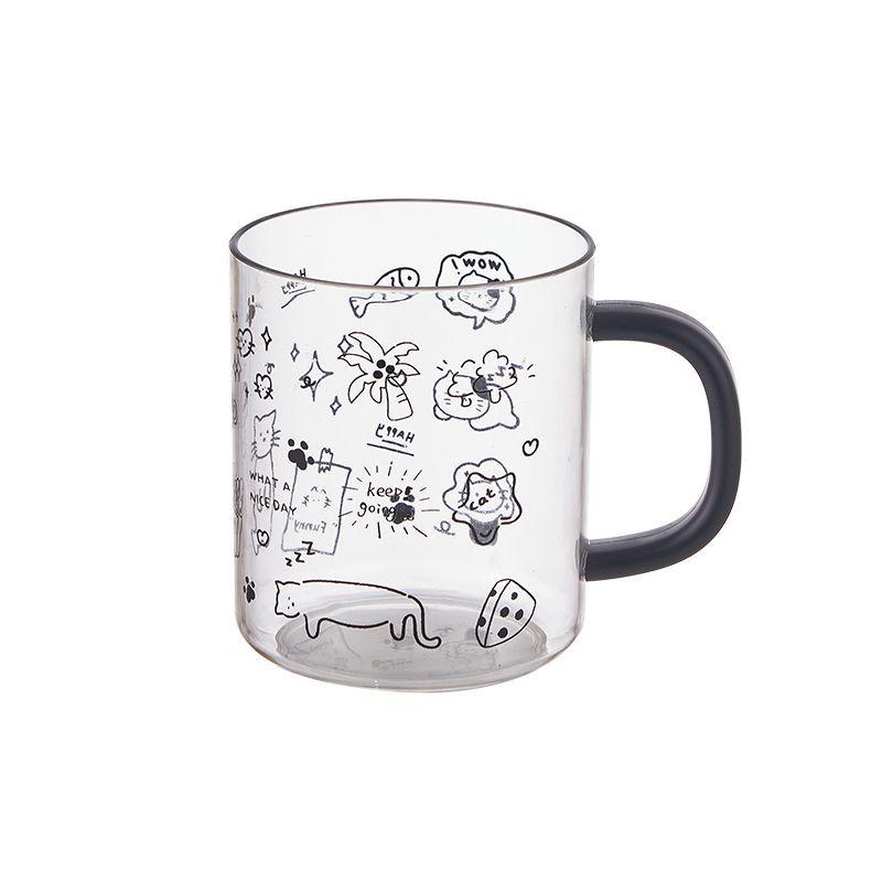Product Introduction of Table[4966 People Collection] Ins Simple Mouthwash Cup Household Creative Transparent Wash Tooth Mug Brushing Couple Cute Light Luxury Toothbrush Cup 13
