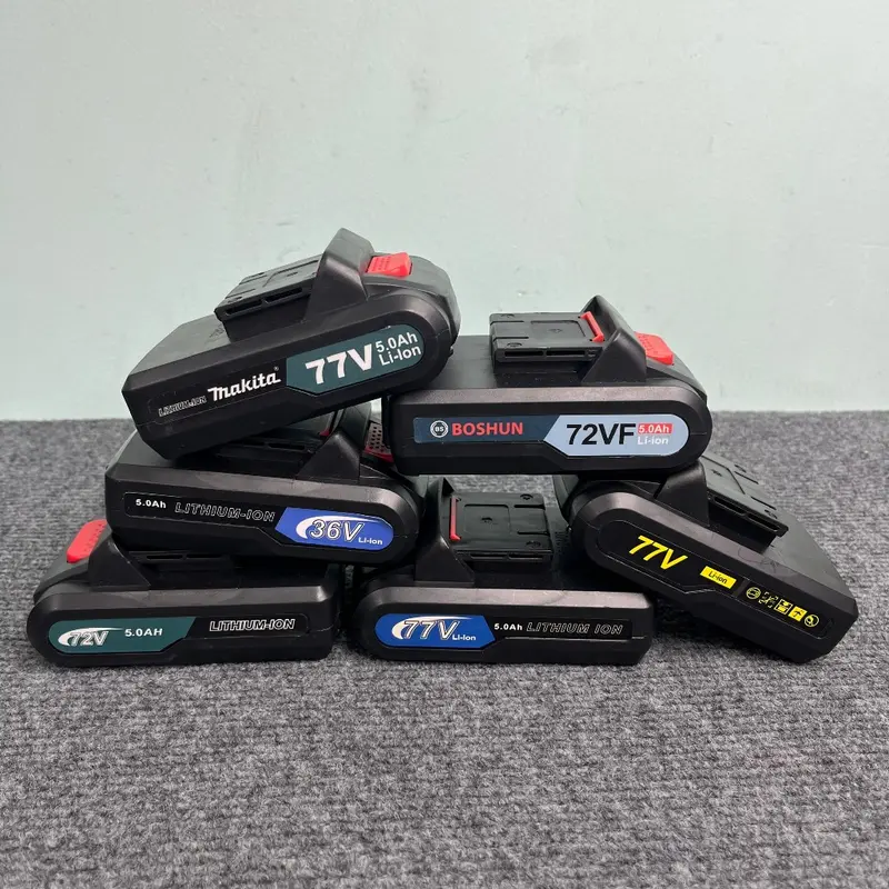 Pin máy khoan 26v, 36v, 21v, 48V, 72V 5 cell CHÂN PIN 22MM - dùng cho máy makita, dewalt 36V 10 ly 1