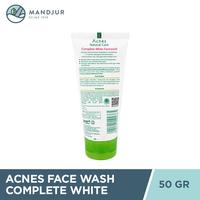 Gambar Acnes Natural Care Face Wash Complete White 50 Gr - Mencerahkan dan Merawat Kulit Berjerawat - Default dari Apotekmandjurofficial Kota Administrasi Jakarta Pusat 2 Tokopedia