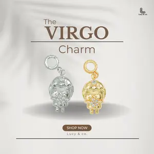 LIONTIN LUCY&CO. - VIRGO CHARM Gold Silver