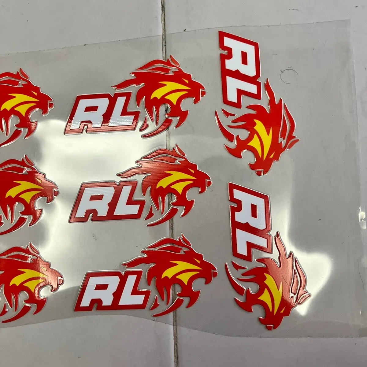 tem dán sticker redleo rồng đỏ Nhãn Dán Decal