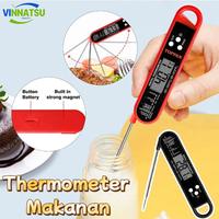 Gambar Vinnatsu 2  Warna  Termometer Makanan Minuman Digital Food Thermometer Pengukur Suhu Daging Steak Kopi Susu Air Roti - Merah dari Vinnatsu official Kab. Tangerang 1 Tokopedia