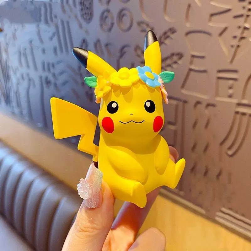 Hộp mù Magic Baby, Đồ chơi Thủ Công dễ thương, Pikachu dễ thương, Xe đồ chơi Pokemon, Đồ trang trí nhỏ để bàn, Đồ chơi Pokemon 7