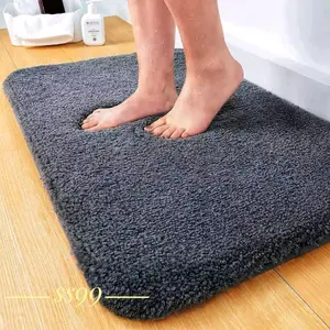 Premium Bathroom Mat Keset Kamar Mandi Tidur Serap Air Anti Slip Tebal Dan Lembut