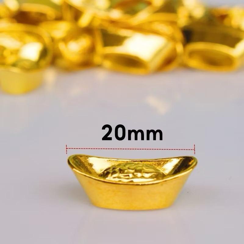 combo 100 cái thỏi vàng ,phong thuỷ, chất liệu kim loại 6