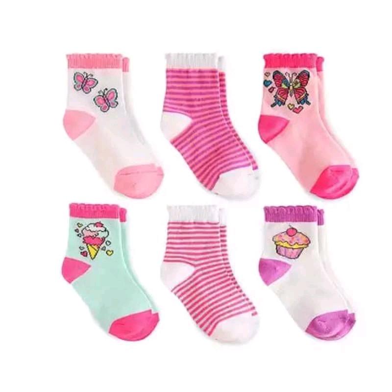 ( 12 pasang ) glosir kaos kaki baby motif lucu perempuan dan laki-laki/kaos kaki bayi Cotton 4