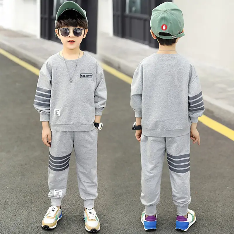 Bộ quần áo thu đông cho bé trai 15-45kg mẫu mới nhất 2024. set bộ thu đông cho bé trai 4-14 tuổi. bộ nỉ dài tay cho bé trai 5