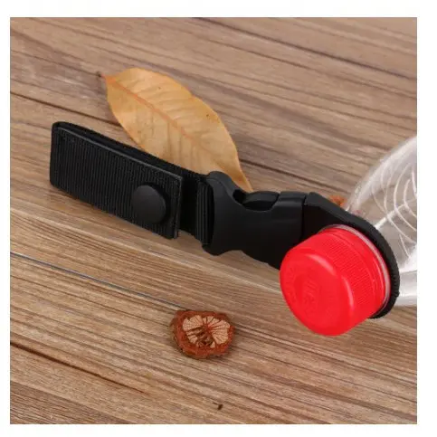 [GANTOLAN BOTOL] - Buckle Hook Botol Minum EDC Backpack Hanger - E-1130-1132 - Black 0