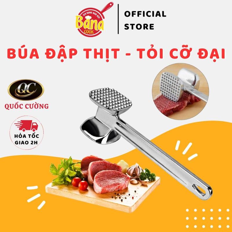 Búa Đập Thịt, Đập Đá, Giã Gừng Tỏi, Hợp Kim Không Gỉ Tiện Dụng B2Đ-01