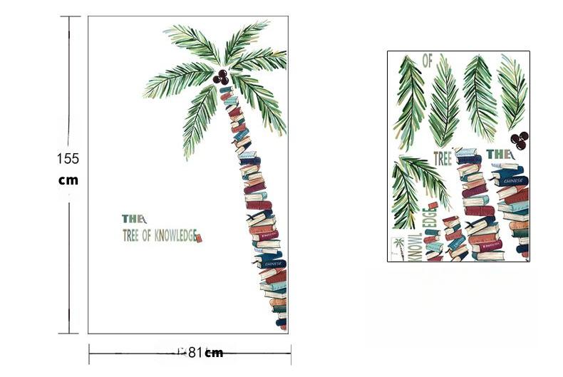 Product Introduction of Large Tree Wallpaper Stickers/Living Room Bedroom/Study Dormitory/Decoration Decorative Ornaments 1
