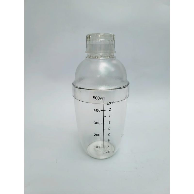 Bình lắc shaker pha chế hồng trà, coffe, cocktail Nhựa cao cấp- Phúc Hưng Phát- 350-500-700-1000ml 7