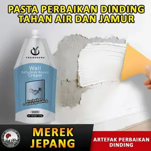 Produk Tk Terutama Disarankan untuk 2024Yosinogawa Pasta Perbaikan Dinding Tahan Air & Jamur Kuat Cepat Kering Kedap Debu Antijamur Tahan Lama Ramah Lingkungan Tanpa Alat Rumit