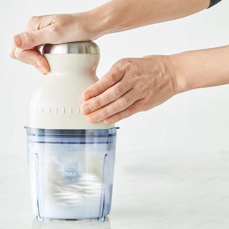 Product Introduction of Meat Grinder Multi-Function Blender Mini Cooking Machine Juicer Cup Portable Non-Embroidery Meat Grinder Electric Fruit Machine 35