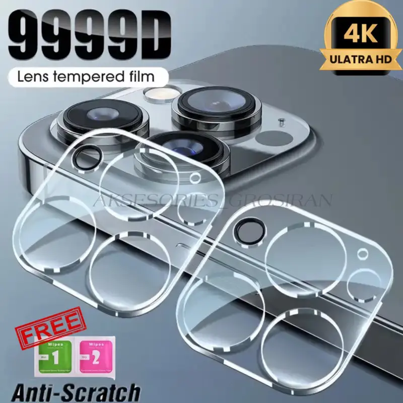 [PELINDUNG KAMERA] IPHONE 11 12 13 14 15 16 PRO MAX 14+ 15+ 16+ PLUS MINI Tempered Glass Kamera 3D CLEAR HD Pelindung Lensa Anti Gores Camera Belakang