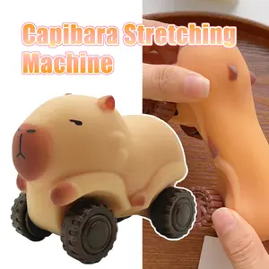 【1PC】Mainan mobil Kapibara/squishy capybara/mainan troli/Mainan Dekompresi Baru/squishy squishy