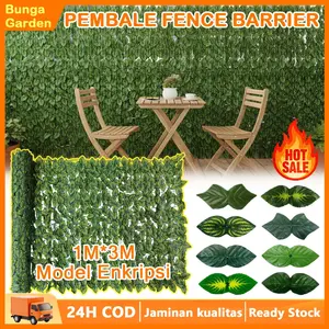 Daun Rambat Sintetis Roll Plastik 1M X 3M Proses pencetakan warna Rumah Garden Wedding Outdoor
