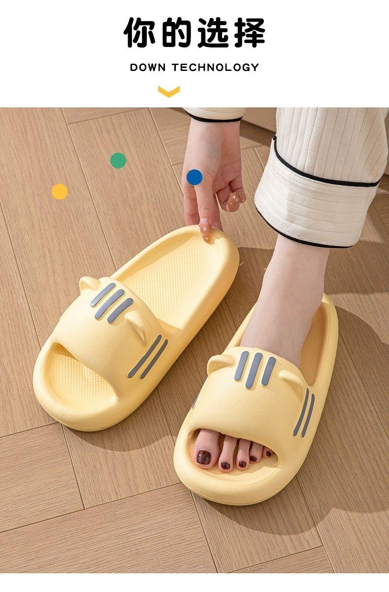 Product Introduction of Dép Đi Trong Nhà Hình Mèo, Dễ Thương, Dành Cho Nữ, Thích Hợp Đi Bên Ngoài, Nhà Mới, Chống Trượt, Tĩnh Điện, Phong Cách Người Nổi Tiếng Trên Internet, Thích Hợp Cho Học Sinh Nữ, Mặc Mùa Hè, Hàng Mới Về DéP Slipper Women Có Quai 12