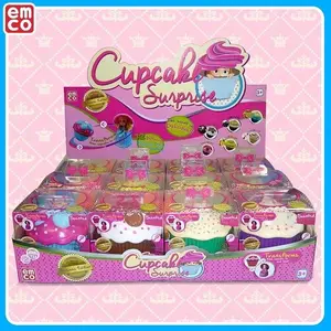 cup cake mainan anak  boneka surprice berubah bentuk  Cewek Beraneka warna Buah Perempuan