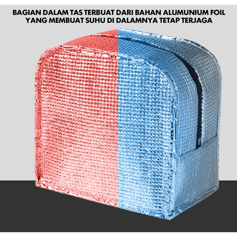 TAS BEKAL ANTI AIR | LUNCH BAG | TAS BEKAL | THERMAL INSULATION LUNCH BAG Makanan 4