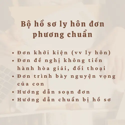 Bộ mẫu giấy Đơn khởi kiện ly hôn - trường hợp ly hôn đơn phương