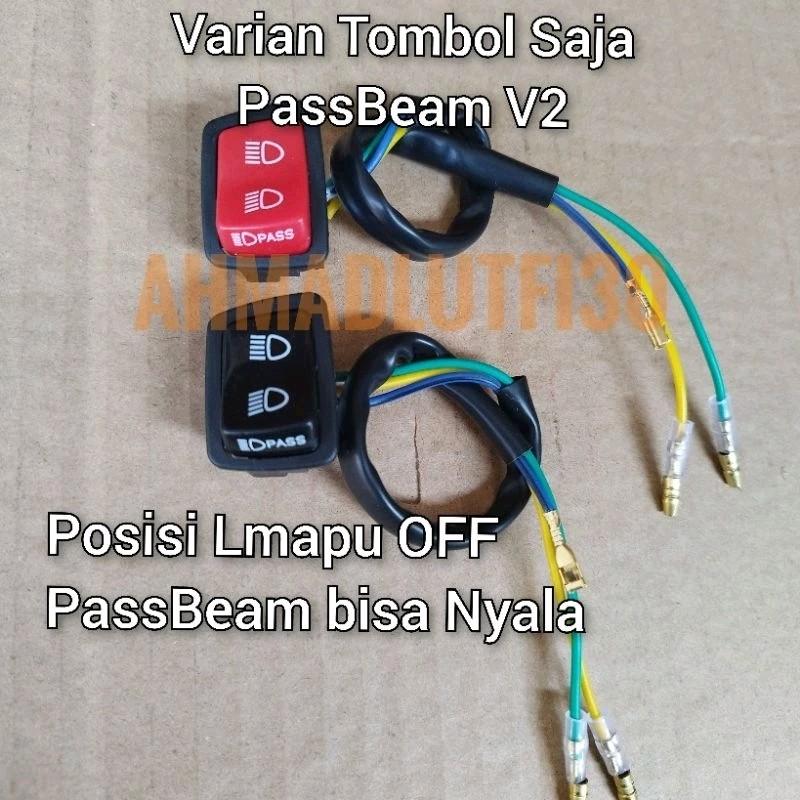 Tombol dim Passbeam AEROX NVX vietnam PNP Mio Xeon Jupiter MX M3 soul GT 115 dll 0