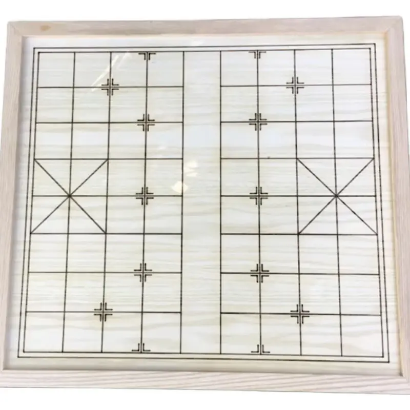 Bàn cờ tướng gỗ sồi liền khối giá tại xưởng