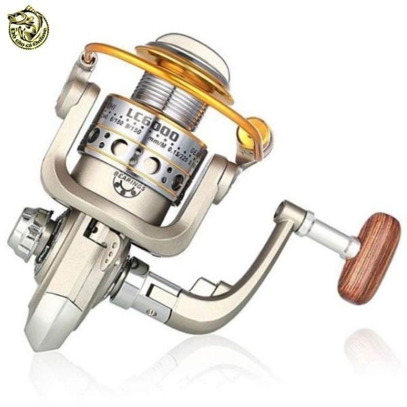 Máy Câu Cá Yomosi LC, Shimano, Penn Full Kim Loại Đủ size :3000, 4000, 5000, 6000, 7000 Đi Câu Bắt Cá Fishing