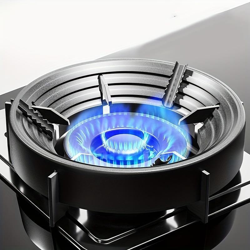 Gas Stove Energy Saving Windproof Cover, Home Kitchen Gas Cooktop Non-slip Support Stand, Stove Flame Concentrator Accessory 2