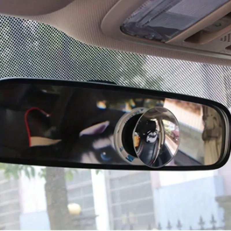 Blind Spot Mirror for Car, Truck, Trailer, 2 Counts Universal Convex Lens, Round Shape Adjustable Rearview Mirror Accessory for Enhanced Visibility and Safety 4