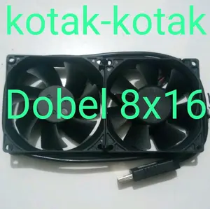 Dobel USB fan coolling / kipas STB 8x16. Pendingin