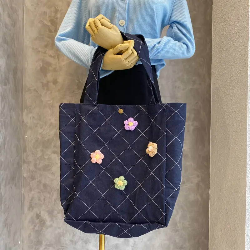Túi Tote Canvas Sticker Đeo Ngang 0