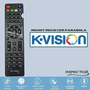 Remot Remote Pengganti untuk Receiver Parabola Kvision C2000 Mudah Digunakan